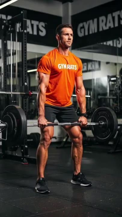 Barbell deadlift demo