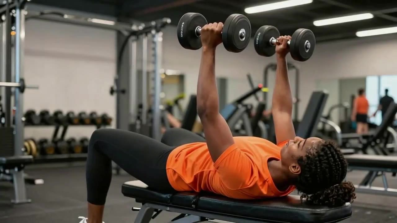 Dumbbell fly demo