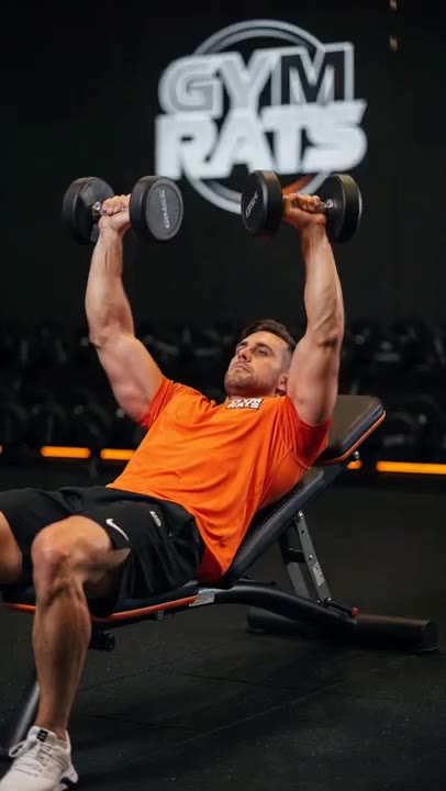 Incline dumbbell press demo