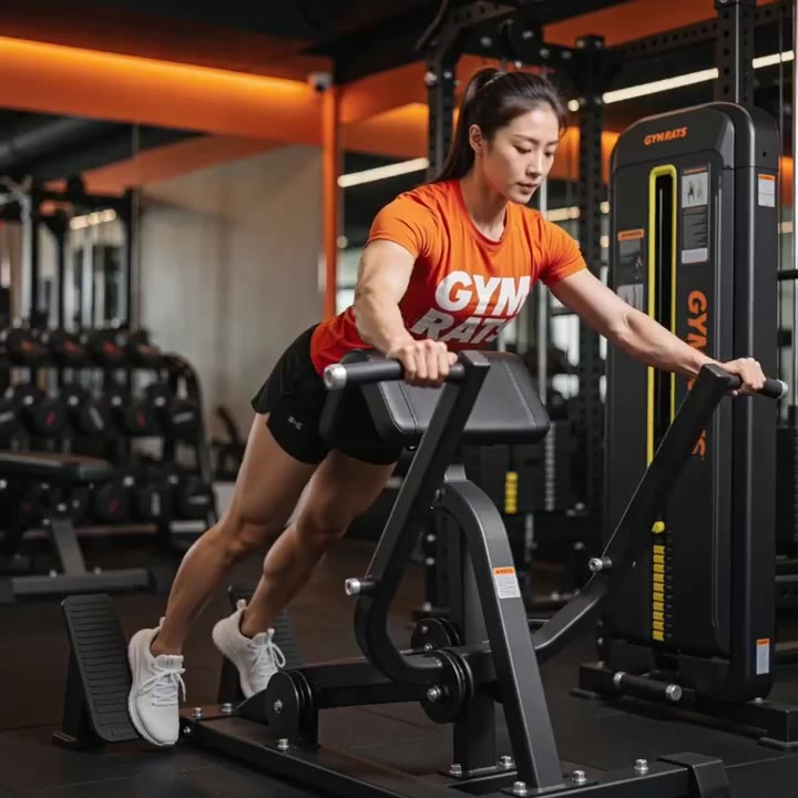 Chest-supported T-bar row demo